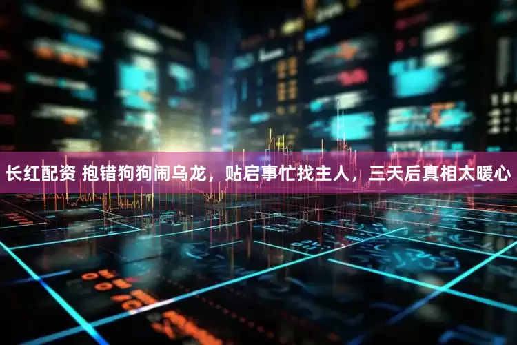 长红配资 抱错狗狗闹乌龙，贴启事忙找主人，三天后真相太暖心