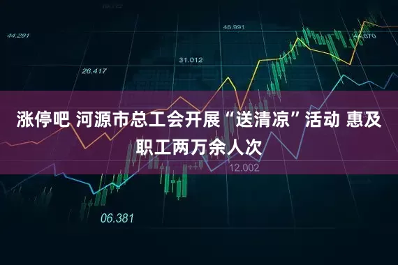 涨停吧 河源市总工会开展“送清凉”活动 惠及职工两万余人次